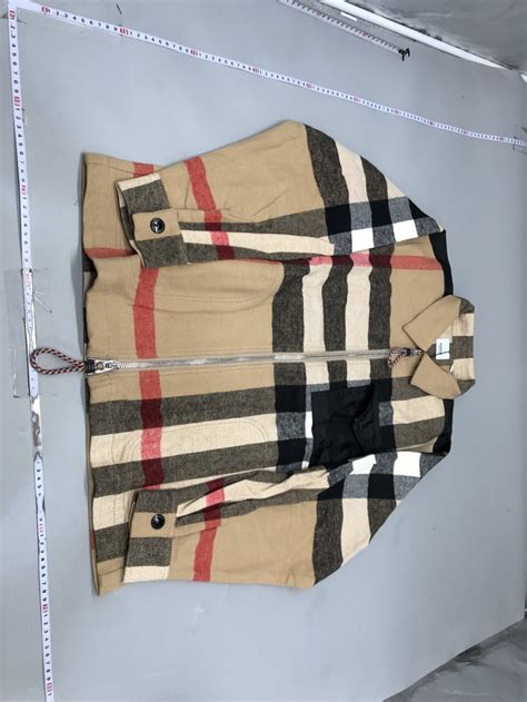 First ever order. Burberry checkered jacket from Rick 